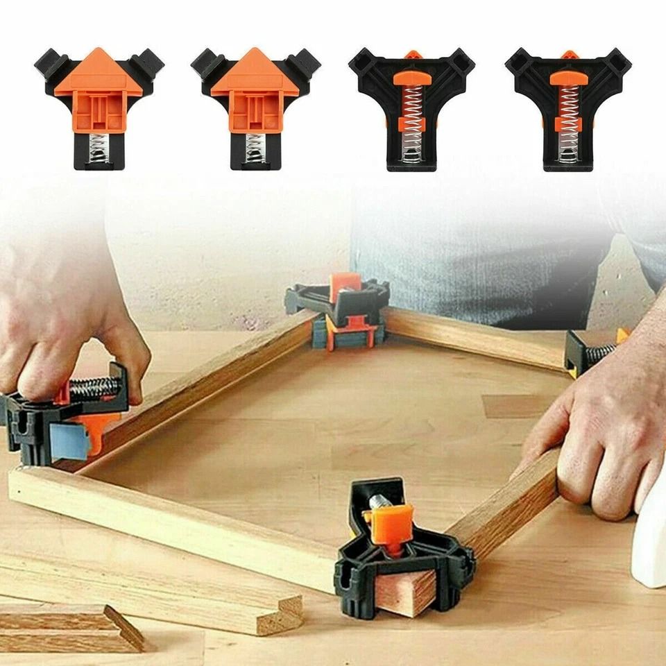 Corner Clamp Tool for Woodworking, Right Angle Clamp, Kreg Jigs Wood Clamp for Cabinet & Furniture Projects