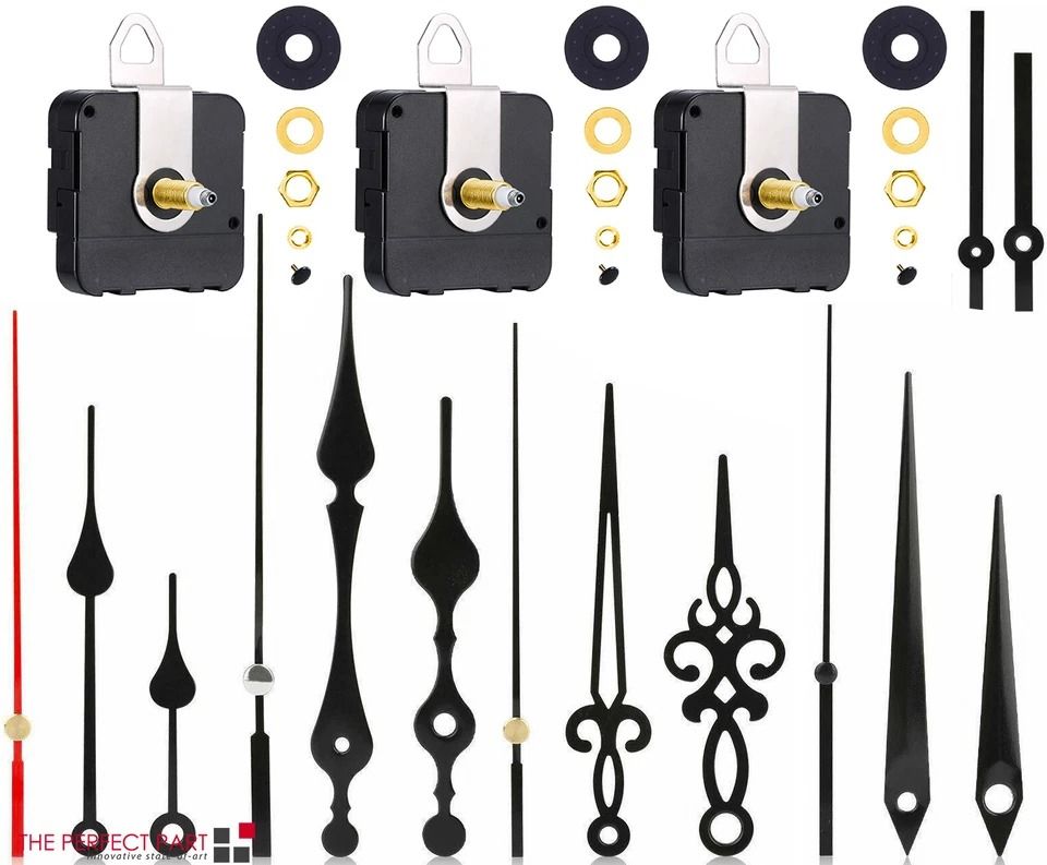 DIY Clock Repair Kit - Quartz Movement & Hands for Custom | Inspire Uplift