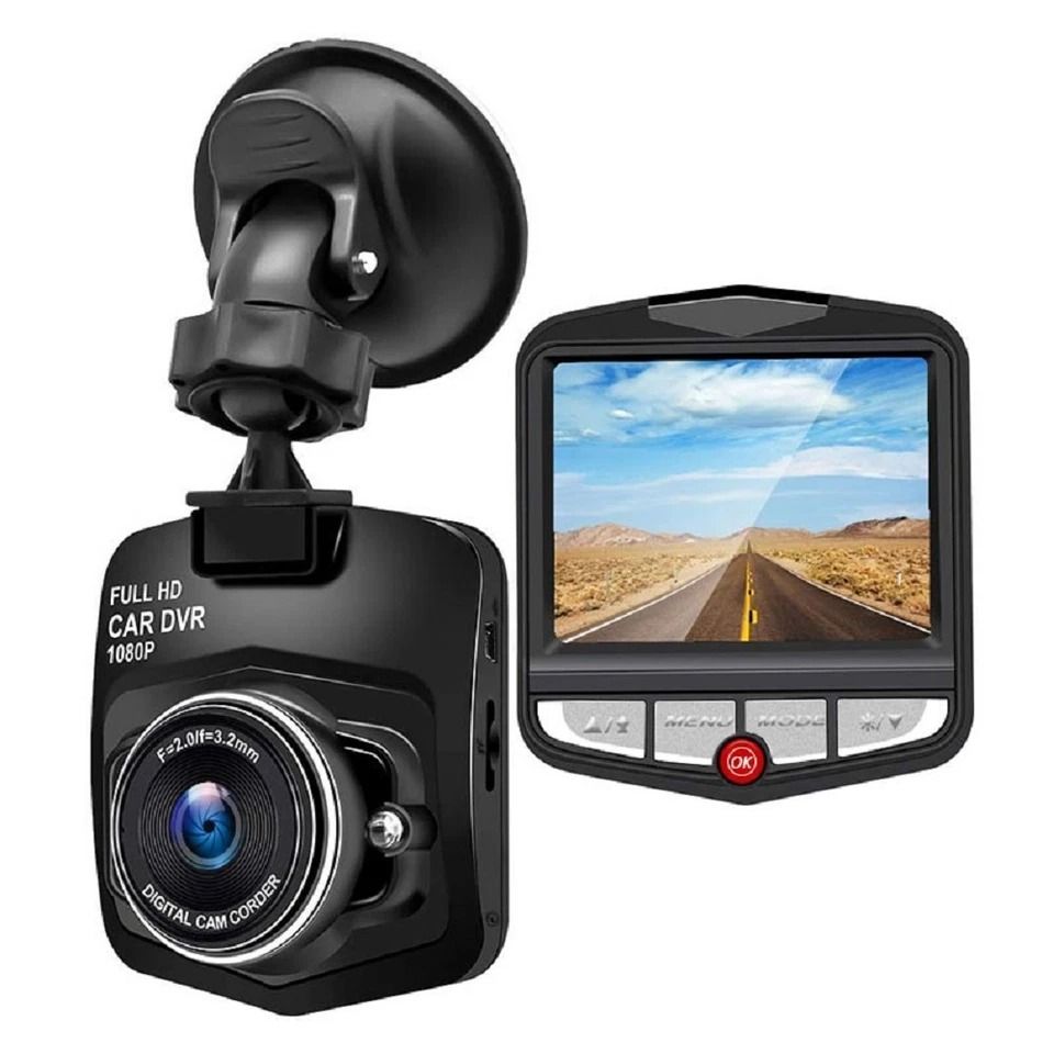 Premium Car Dashboard Camera with Night Vision and G Sensor Security