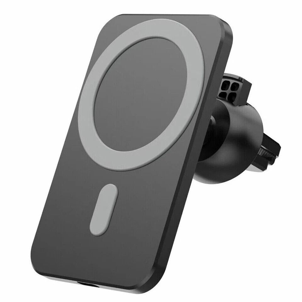Magnetic Wireless Charger Car Mount Holder for iPhone Pro Max, MagSafe Fast Charging Mount for iPhone