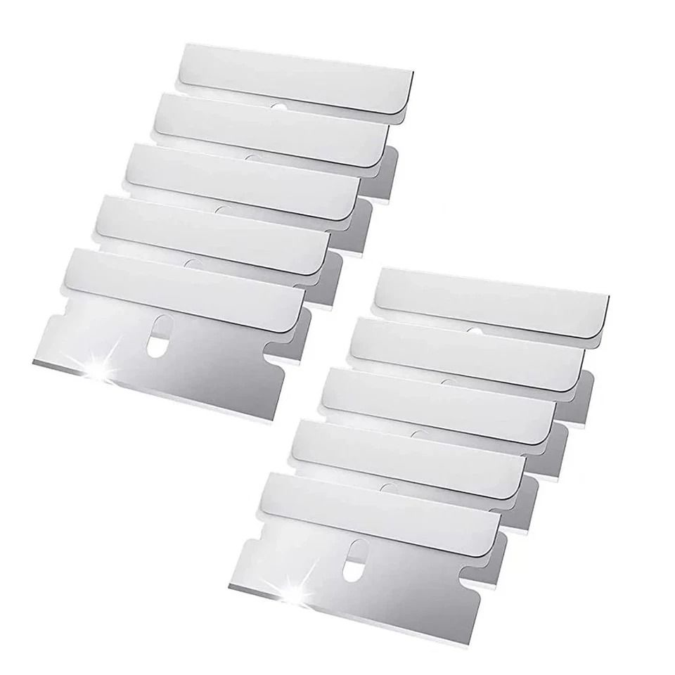 Extra Sharp Single Edge Razor Blades Heat Treated Safety Knife Scrapers for Precise Cutting