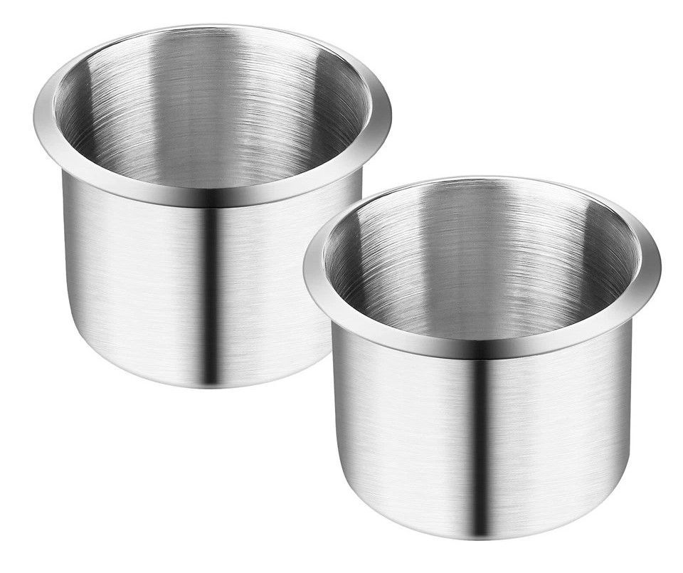 Durable Stainless Steel Cup Holders for Marine, RV, Boat & Truck