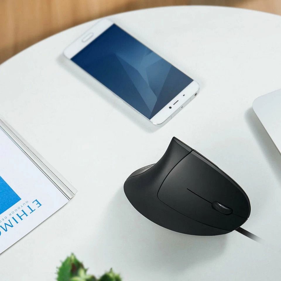 Overhead Computer Mouse Ergonomic Vertical Mouse DPI with LED for PC/Laptop | Inspire Uplift
