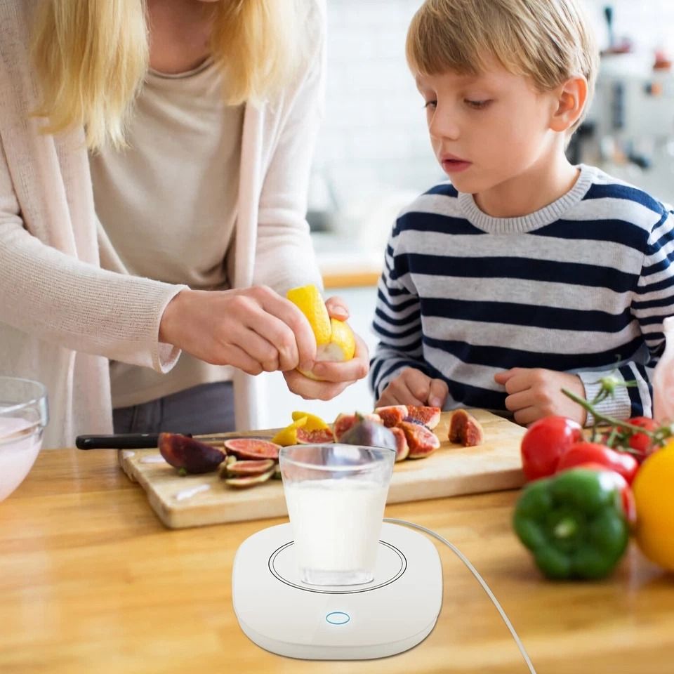 Auto Shut Off Cup Mug Warmer Efficient Coffee Tea and Milk Heater Pad for Home & Office