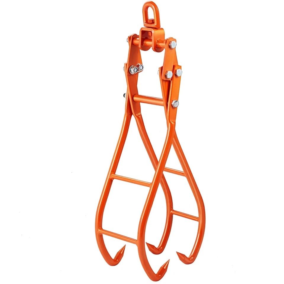 Timber Claw Hook Claw Log Grapple for Heavy-Duty Log Lifting lbs Capacity