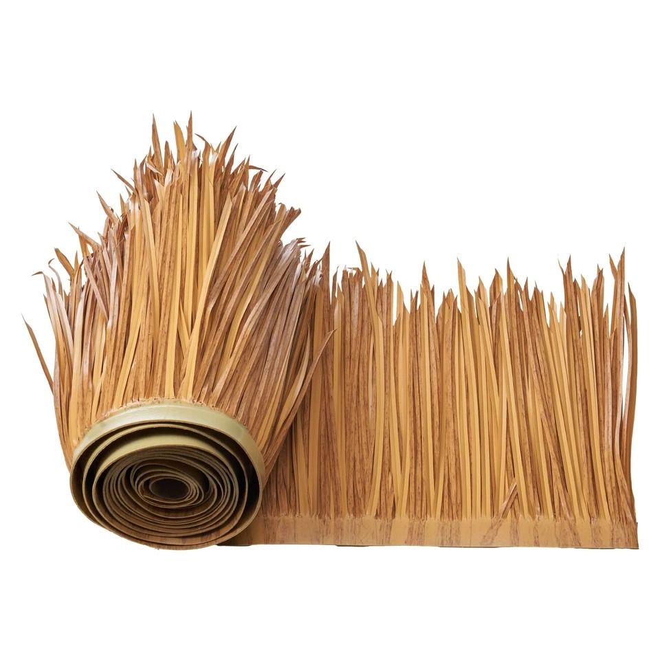 Artificial Thatch Roof Mexican Style Tiki Hut Grass Skirt Roof for Outdoor Decor
