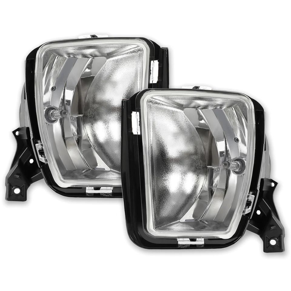 Dodge Ram Fog Lights Replacement Kit with Bulbs Driver & Passenger