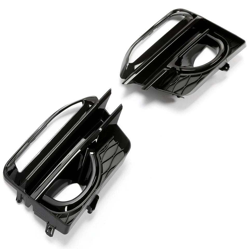 Front Bumper Fog Light Cover Bezel Pair Fog Lamp Trim for Sport Models