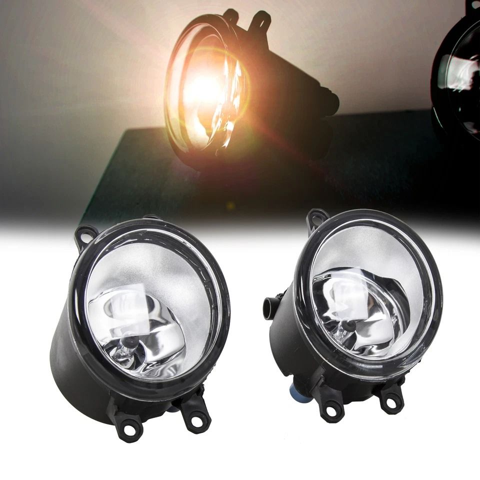 Fog Lights Lamps for Toyota Camry, Yaris, Lexus Left & Right Side Set