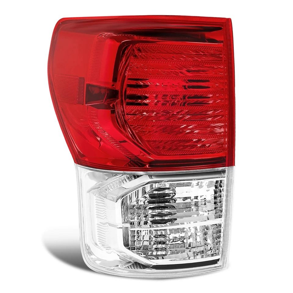 Left Driver Side Tail Light Assembly with Bulb for Toyota Tundra Rear Brake Lamp