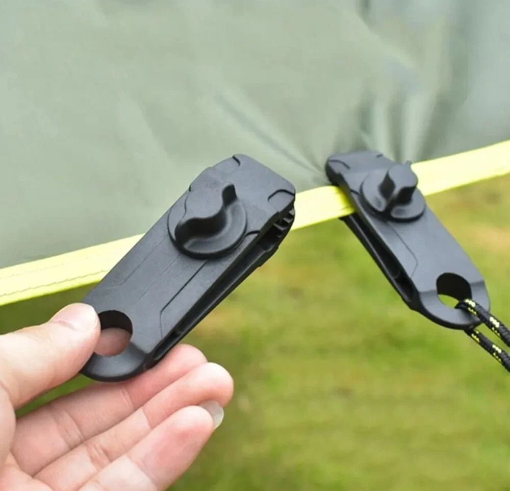 Heavy Duty Tarp Clips Secure Clamp Grips for Canopies, Awnings & Tent Covers