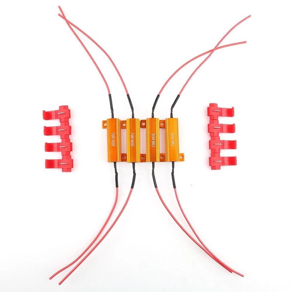 LED Load Resistor Kit for Hyper Flash Fix Turn Signal Decoder