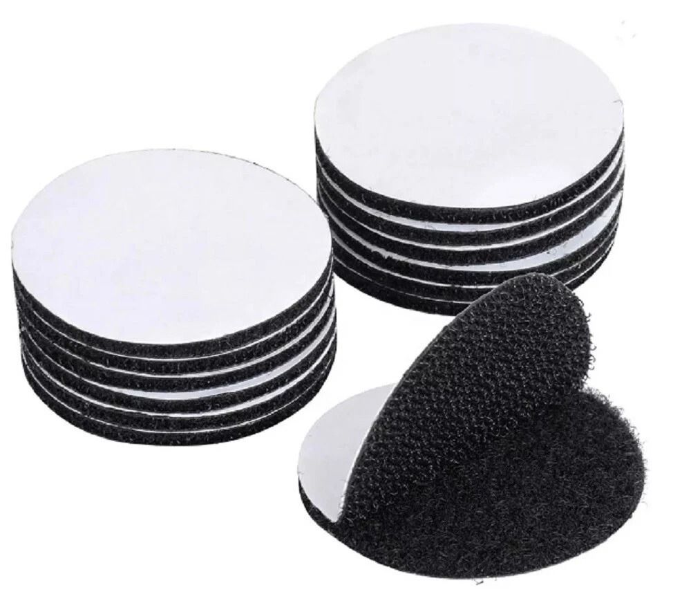Self Adhesive Hook and Loop Strips Sticky Back Nylon Fastener Set