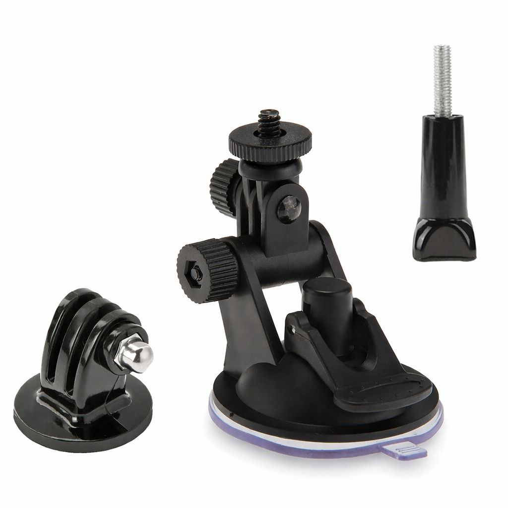 Suction Cup Mount Windshield Camera Holder for Car Window Travel Recording