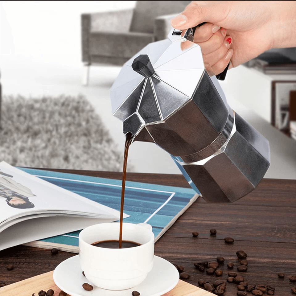 Stovetop espresso maker Moka Pot Coffee Brewer