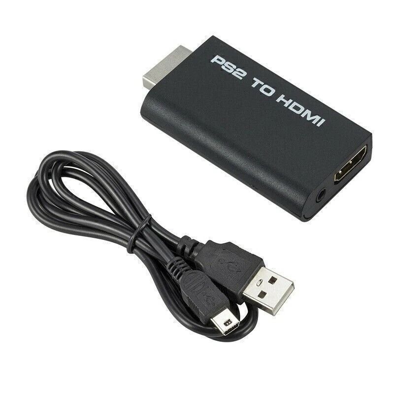 PS to HDMI Converter Cable HD RCA Video Adapter