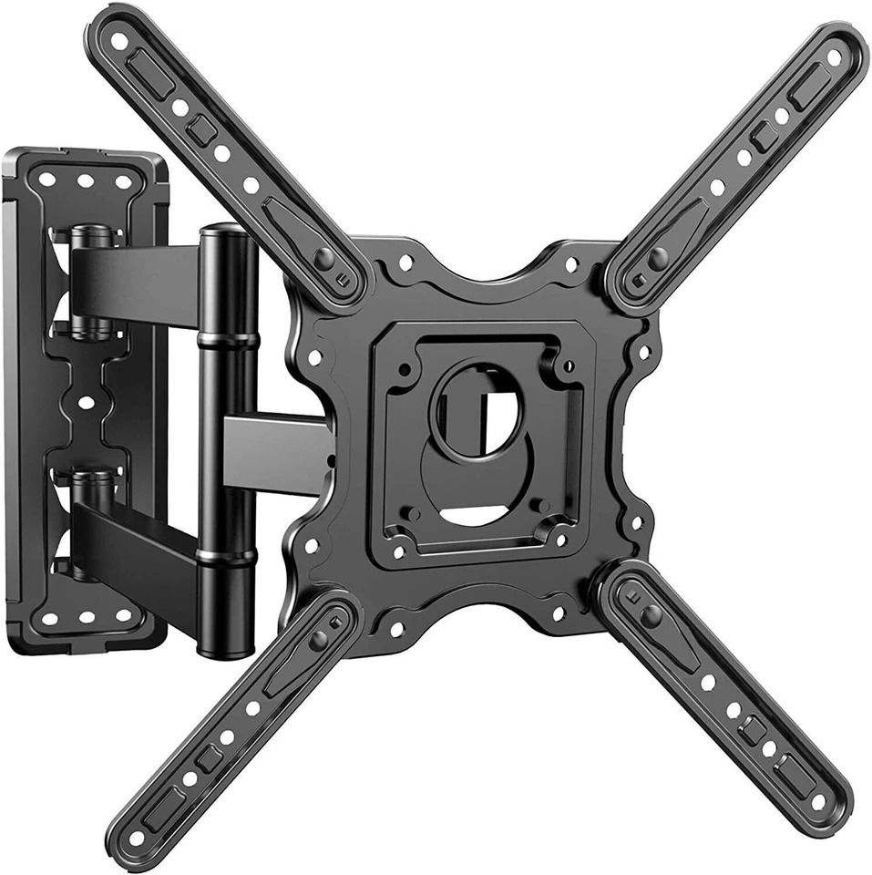 Full Motion TV Wall Mount Bracket for LCD LED TVs – Swivel, Tilt, Easy Installation