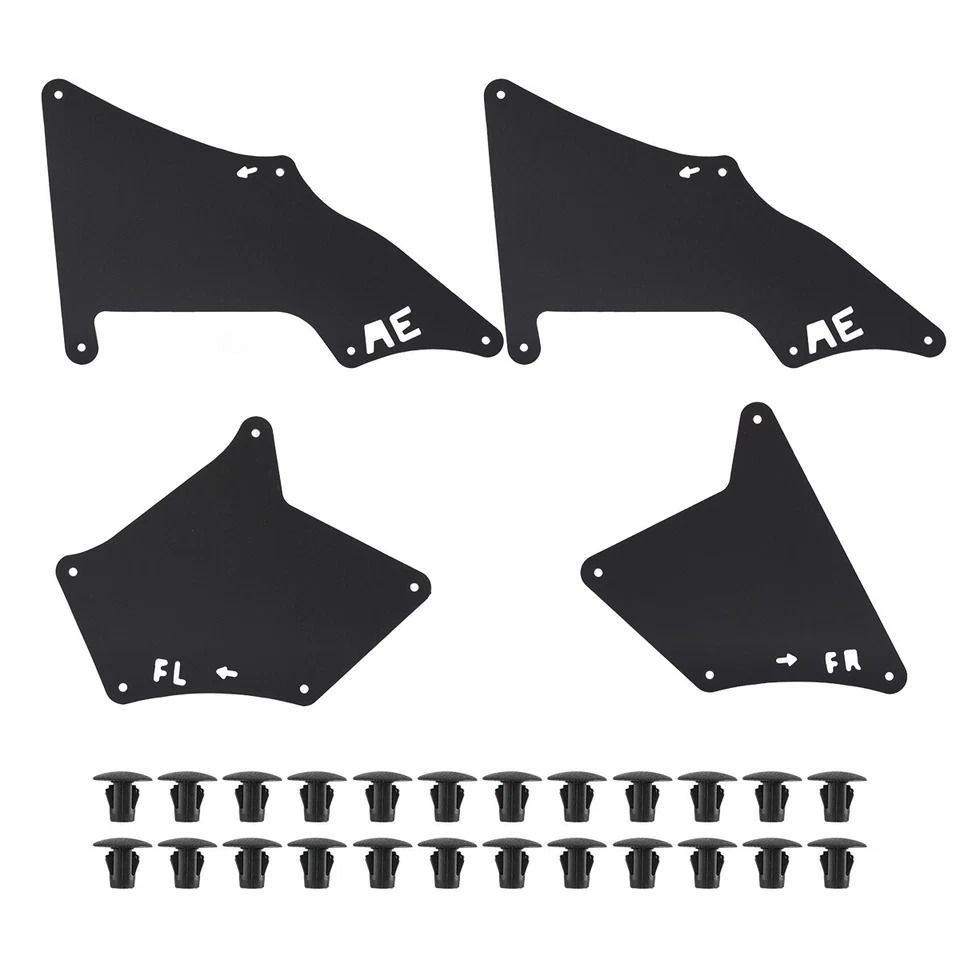 Mud Liner Fender Splash Flaps for Toyota Durable Inner Seals for Full Protection