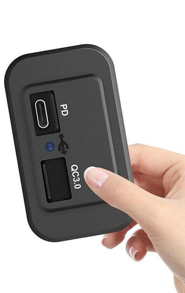 USB C Car Charger Socket USB Outlet with PD for Car Boat RV Truck