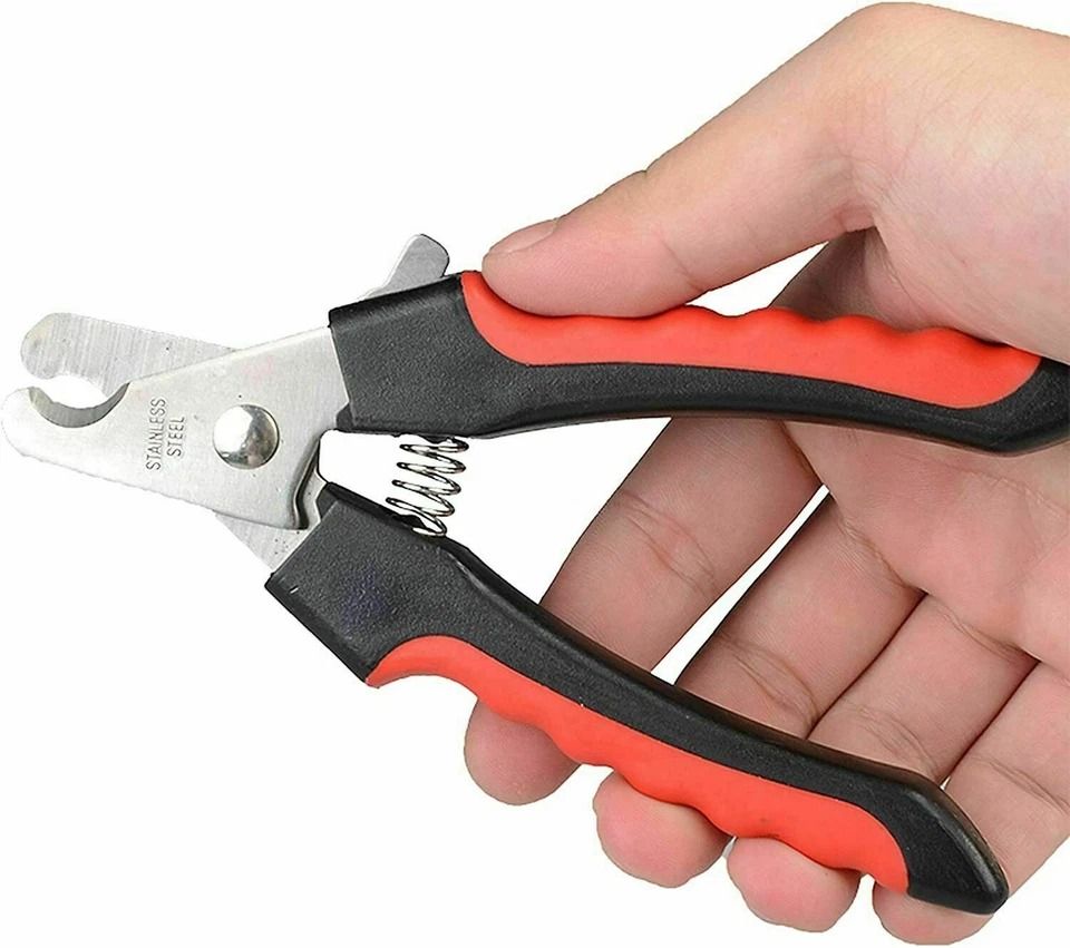 Pet Dog Toe Nail Clippers Cutter Trimmer Scissors Shears Professional Heavy Duty
