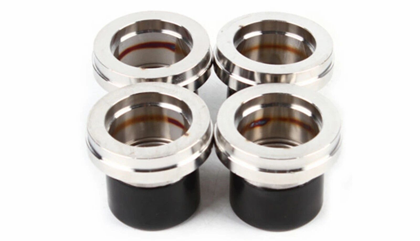 Boat Trailer Bearing Buddy Set with Bearing Buddy Covers Stainless Steel