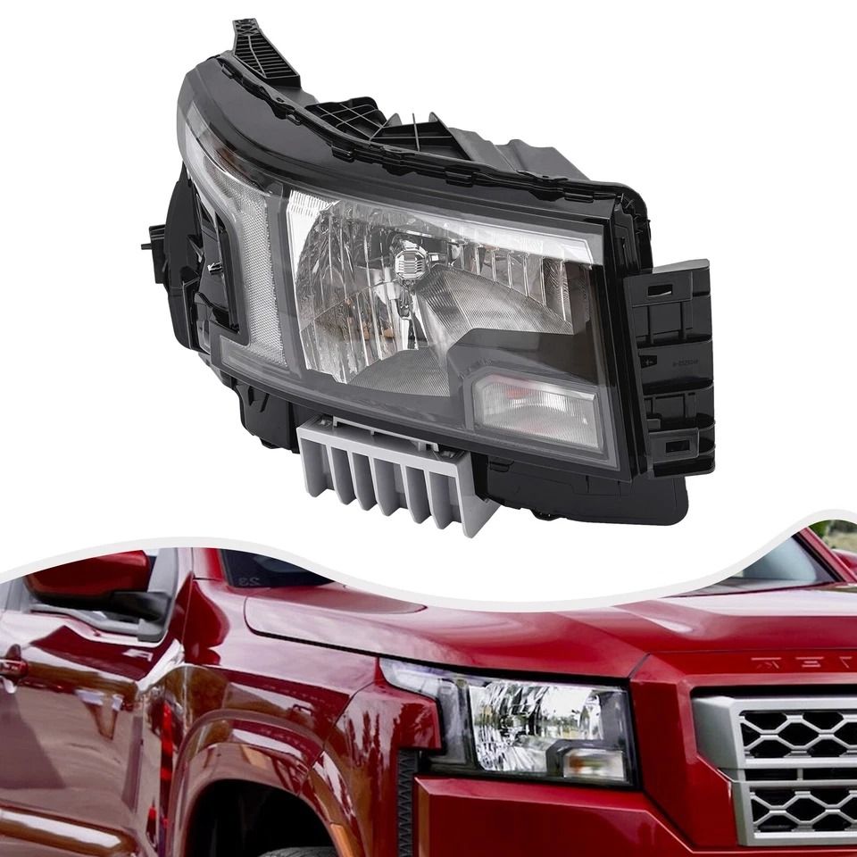 Frontier Passenger Side Headlight Halogen Assembly Right RH