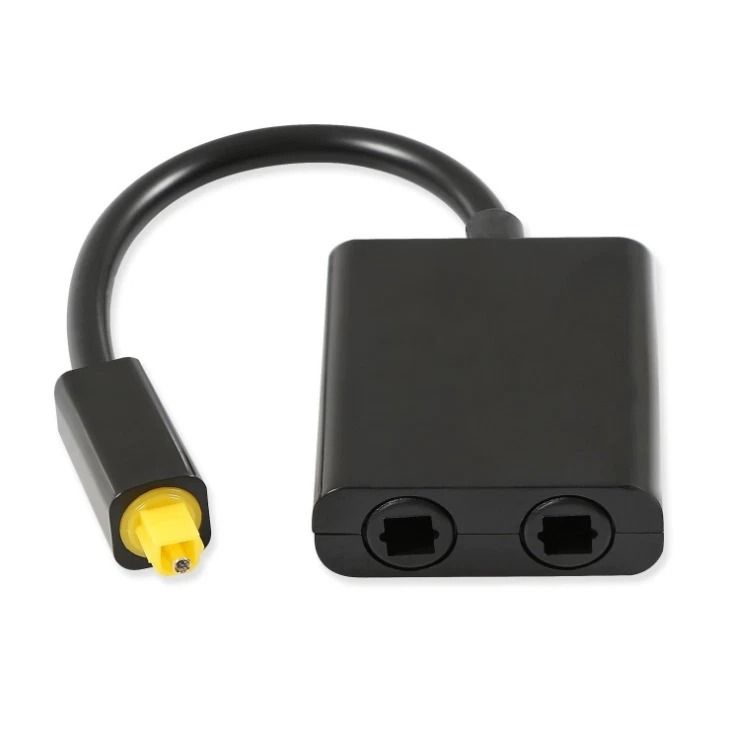 Splitter Out Optical Audio Splitter for TV Soundbar Receiver