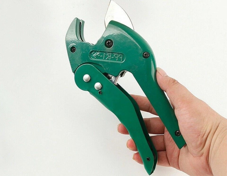 Heavy Duty PVC pipe cutter Ratchet Pipe Cutter for PVC PEX PPR Plastic Tubing