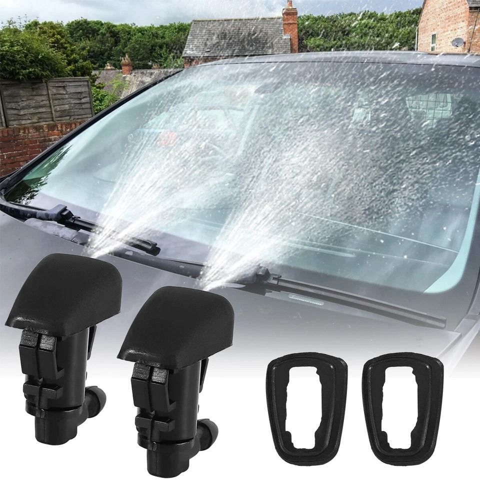 Jeep Grand Cherokee Windshield Washer Nozzle Set Front Left Right