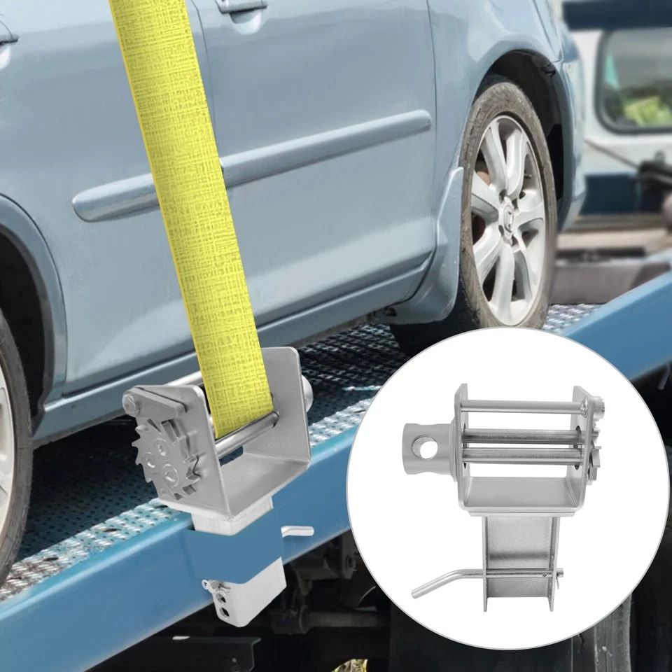 Heavy Duty Trailer Stake Pocket Winch Capacity Utility Trailer Winch