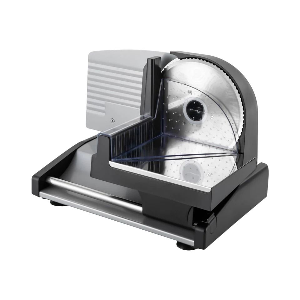 Premium Electric Meat & Bread Slicer Food Grade Stainless Steel Adjustable Thickness Cutter