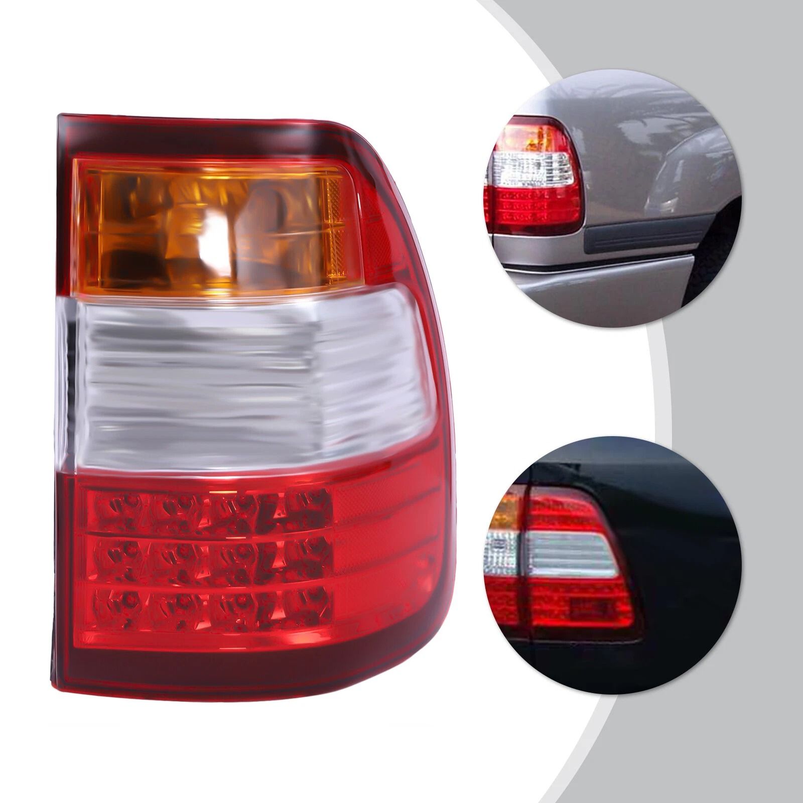 Toyota Land Cruiser Right Outer LED Tail Light Brake Lamp