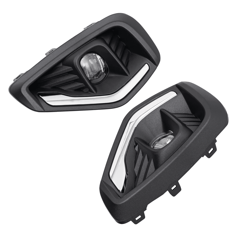 Ford Escape LED Fog Light Kit with Front Bumper Covers and Wire Harness