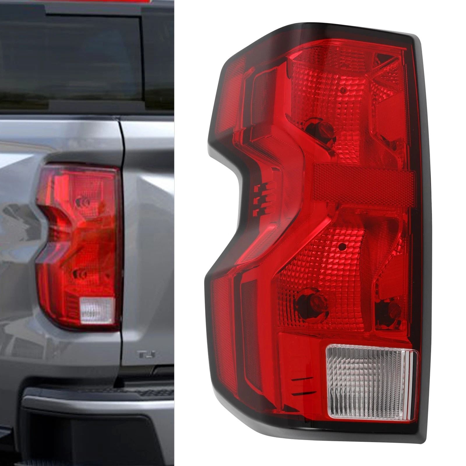 Chevy Colorado Left Halogen Tail Light Assembly Driver Side Rear Lamp