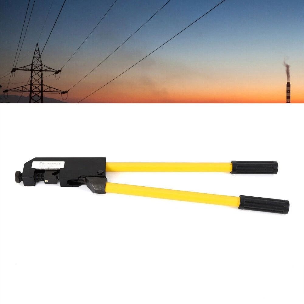 Heavy Duty Wire Cable Lug Crimper for Copper Terminals and Battery Cables