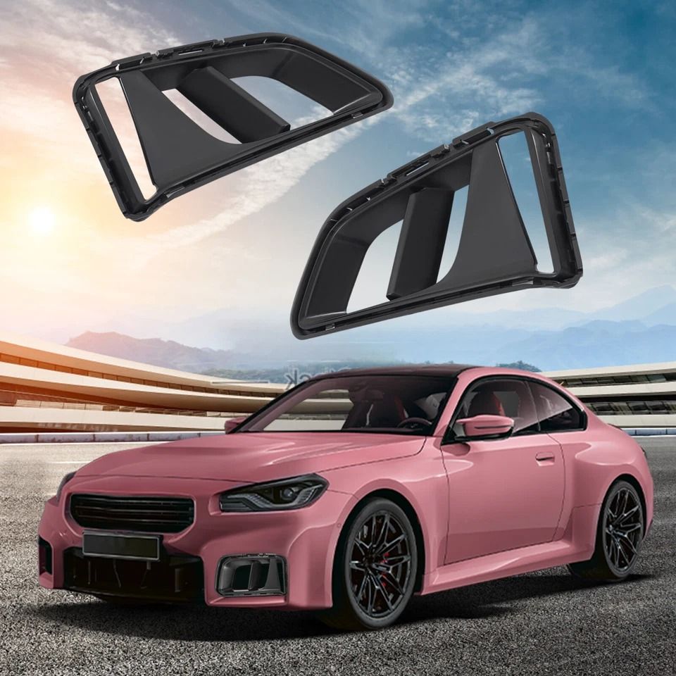 Premium Front Fog Light Cover Set for Chevrolet Camaro Left & Right