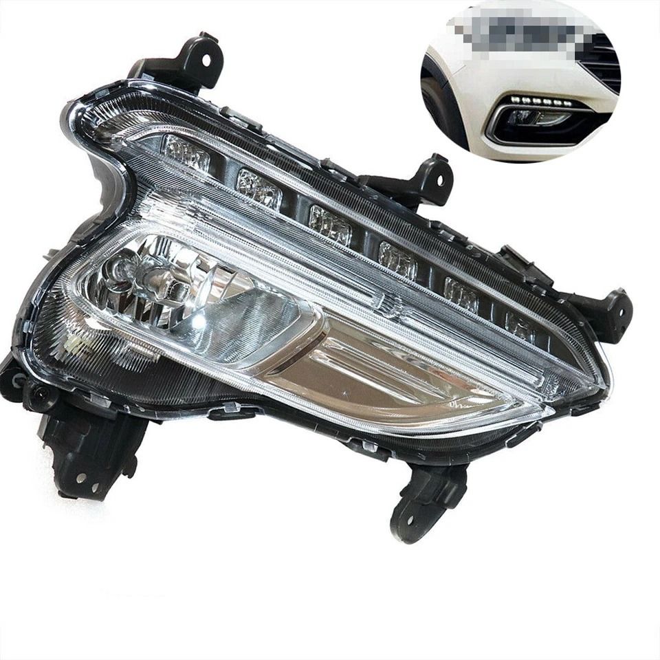 Premium Right Side Fog Light Assembly Hyundai Santa Fe Sport Front Fog Lamp Replacement
