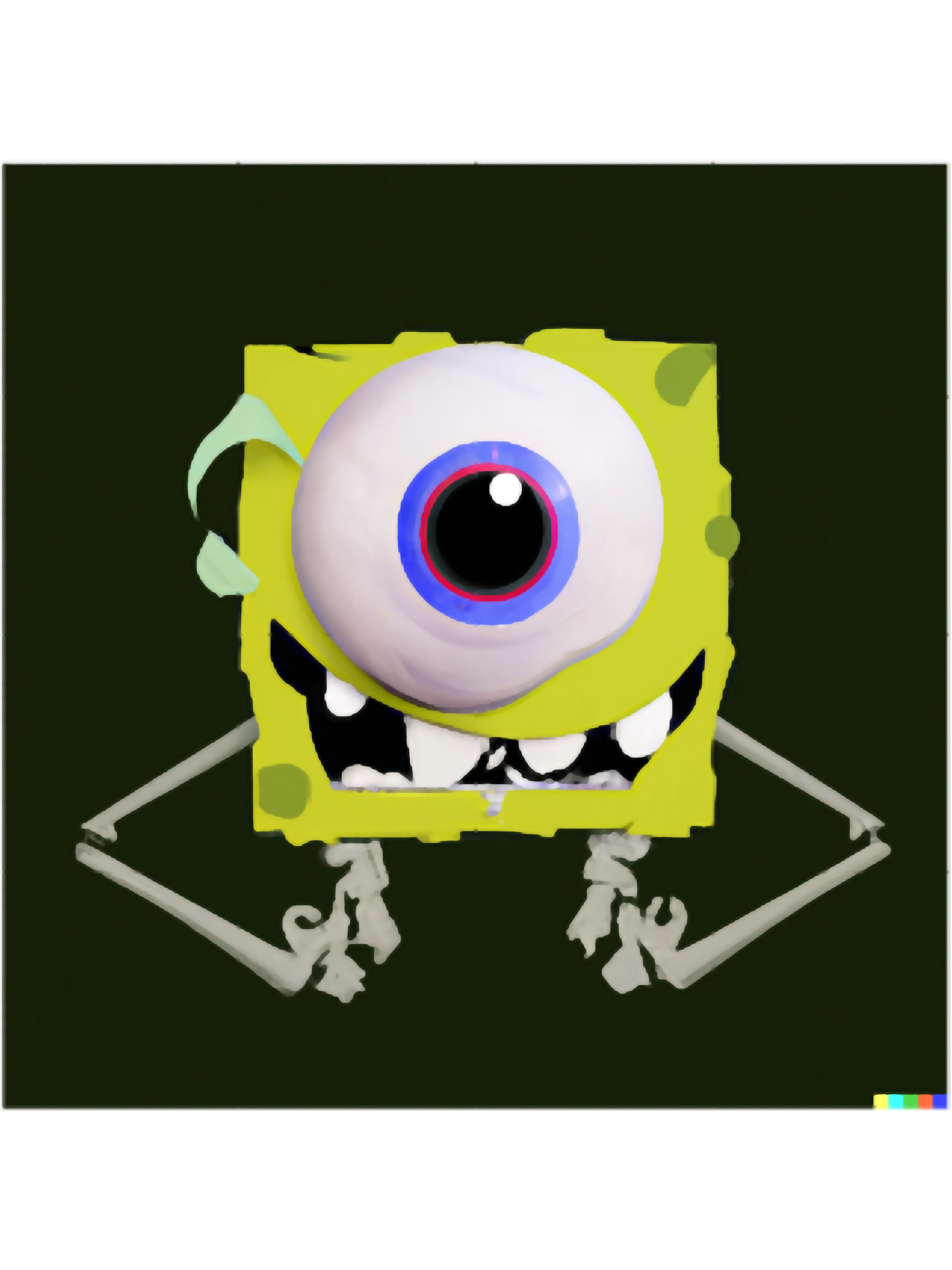 mike wazowski two eyes skelton Inspire Uplift