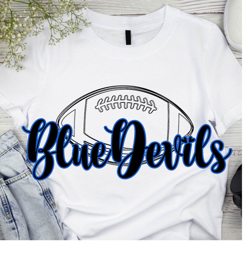 Blue Devils SVG Blue Devils Football Svg Go Blue Devils Svg | Inspire ...