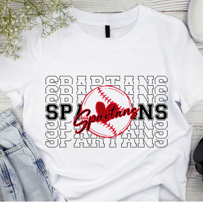Spartans SVG Spartan svg Spartans svg Baseball Svg Softball - Inspire