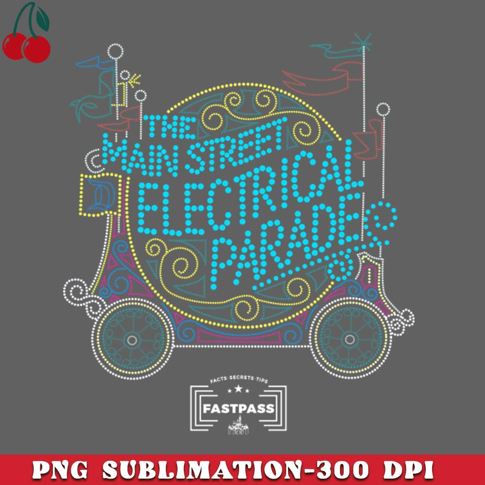 Main Street Electrical Parade PNG Download | Inspire Uplift