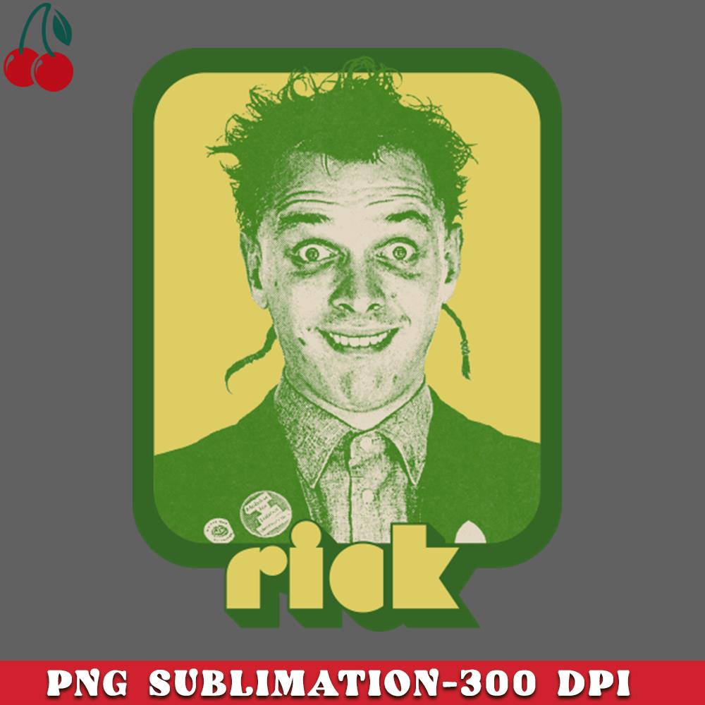 Rick The Young Ones Retro Fan Art Design PNG Download - Inspire Uplift