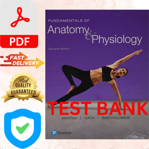 Test Bank For Fundamentals of Anatomy & Physiology, 11th edi | Inspire ...