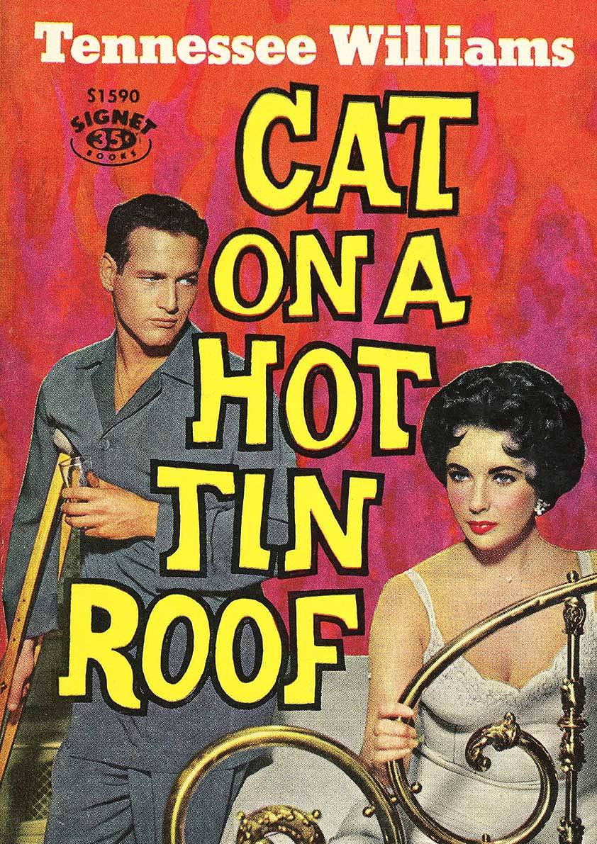 Cat On A Hot Tin Roof 1958 Movie POSTER PRINT A5 A2 50s Eli | Inspire