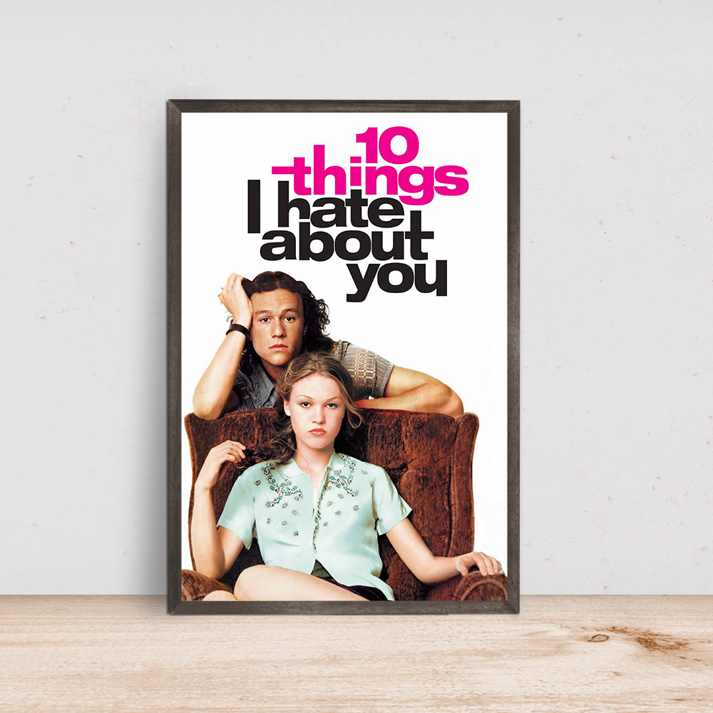 10 Things I Hate About You Movie Poster Classic Film Poster Inspire 10 Things I Hate About You Movie Poster Classic Film Poster Inspire