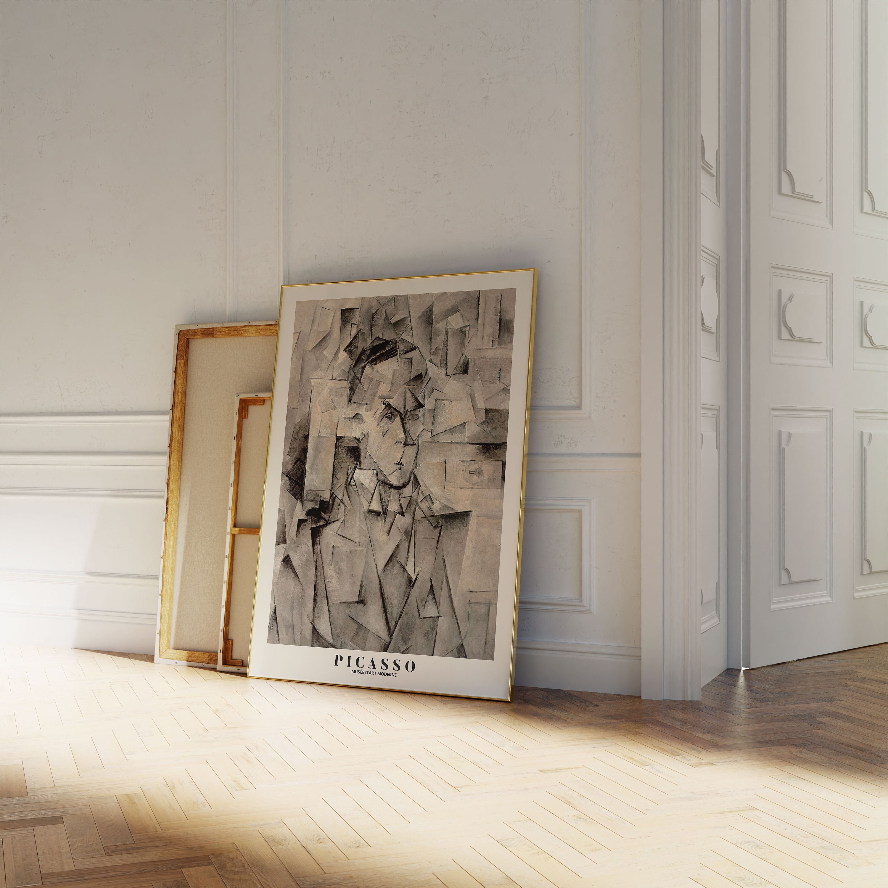 Abstract Picasso Wall Art Set of 3 Poster