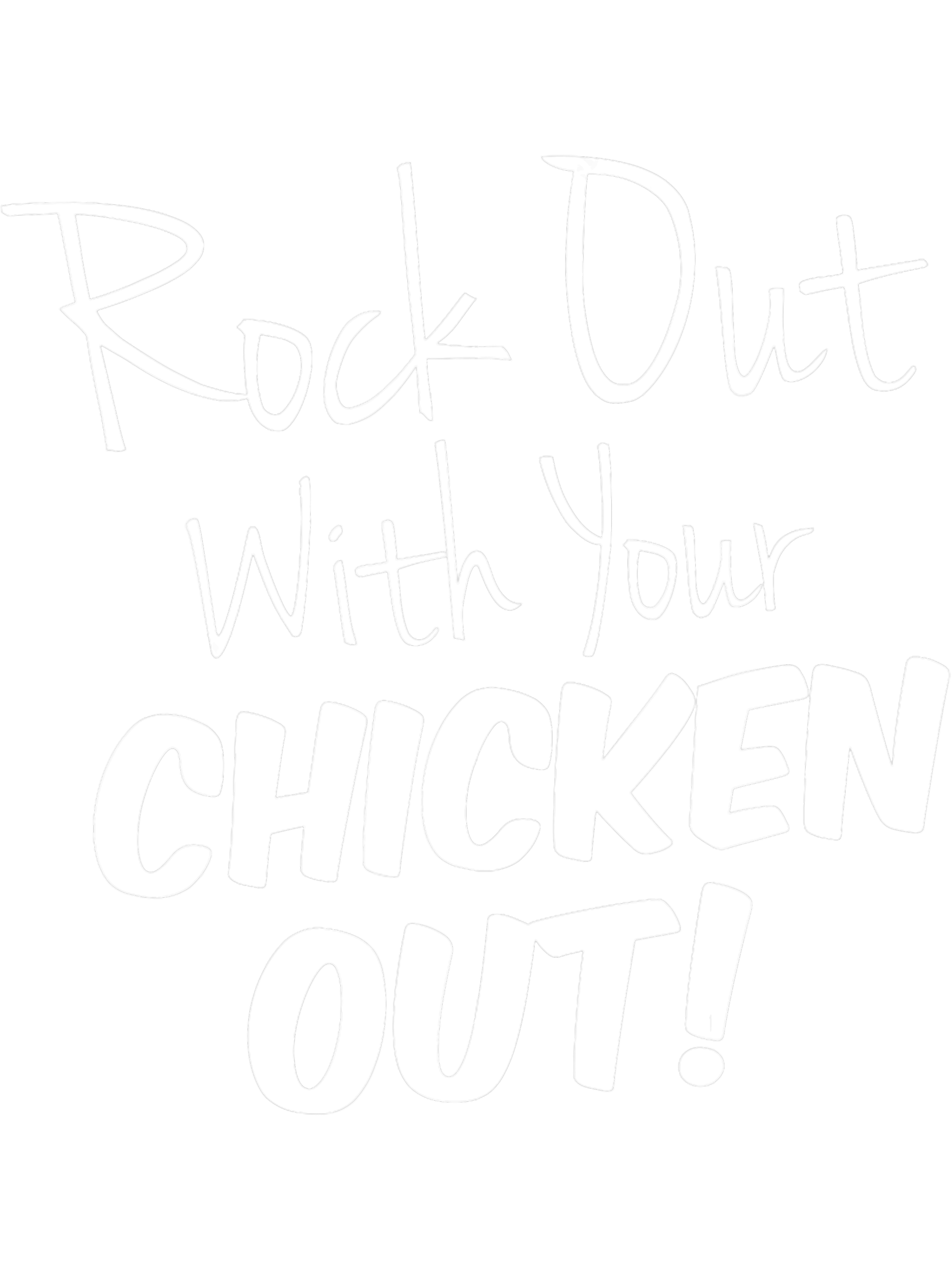Rock Out With Your Chicken Out, Png, Png For Shirt, Png File | Inspire ...