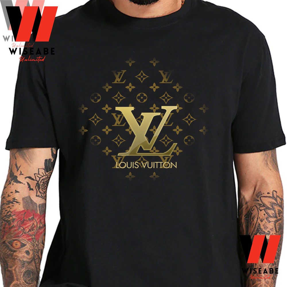 Cheap Yellow Louis Vuitton Logo T Shirt, Louis Vuitton T Shi 