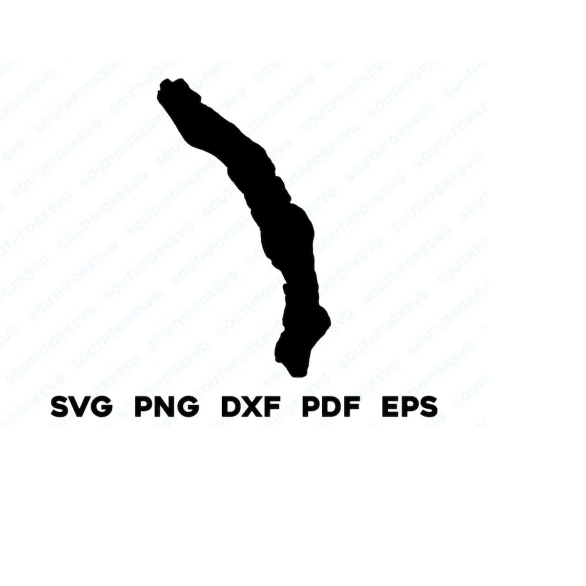 Cross Lake Maine Map Shape Silhouette Outline svg png dxf pd Inspire