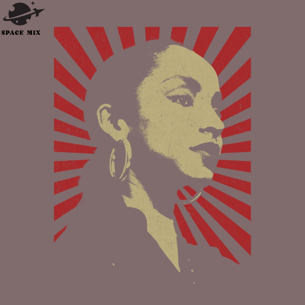 Sade Vintage Style Design Fan Art Design PNG Design | Inspire Uplift